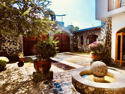 Jardines de la Sede Tepoztlán de ORIGEN
